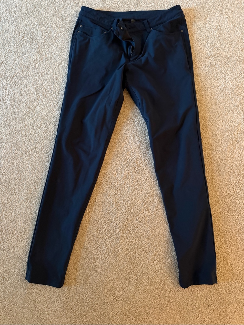 Lululemon ABC Men's Navy Slim Stretch Pants
